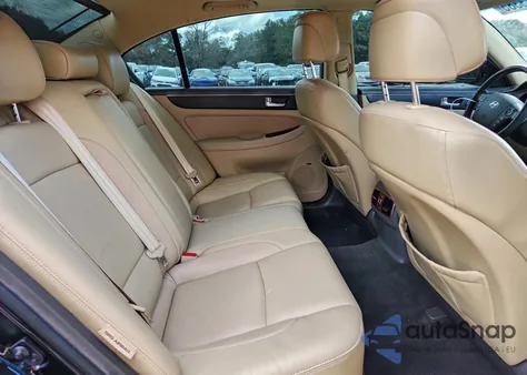 2012 Hyundai Genesis 4.6L from USA, damaged, VIN KMHGC4DF0CU174347